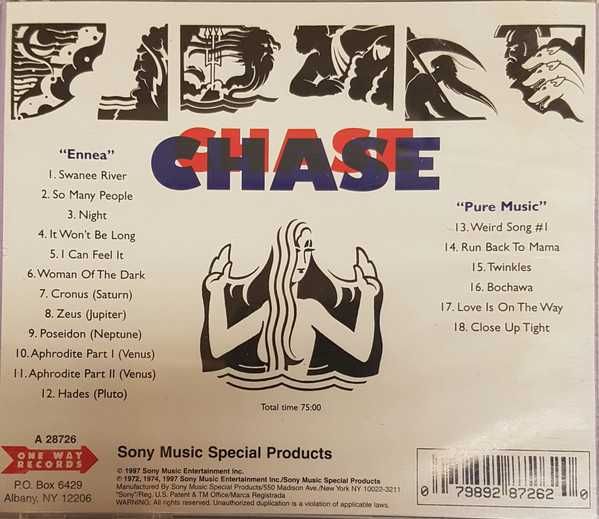 CHASE- ENNEA/PURE MUSIC- CD-płyta nowa , zafoliowana