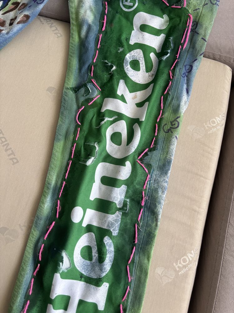 Джинси Heineken (ручна робота)