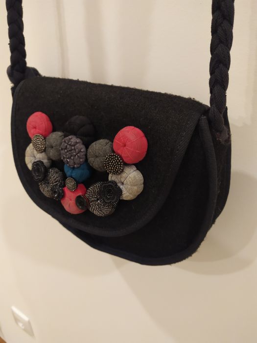 Bolsa preta Handmade