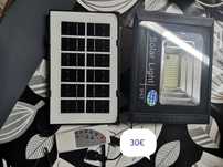 Holofotes a luz solar