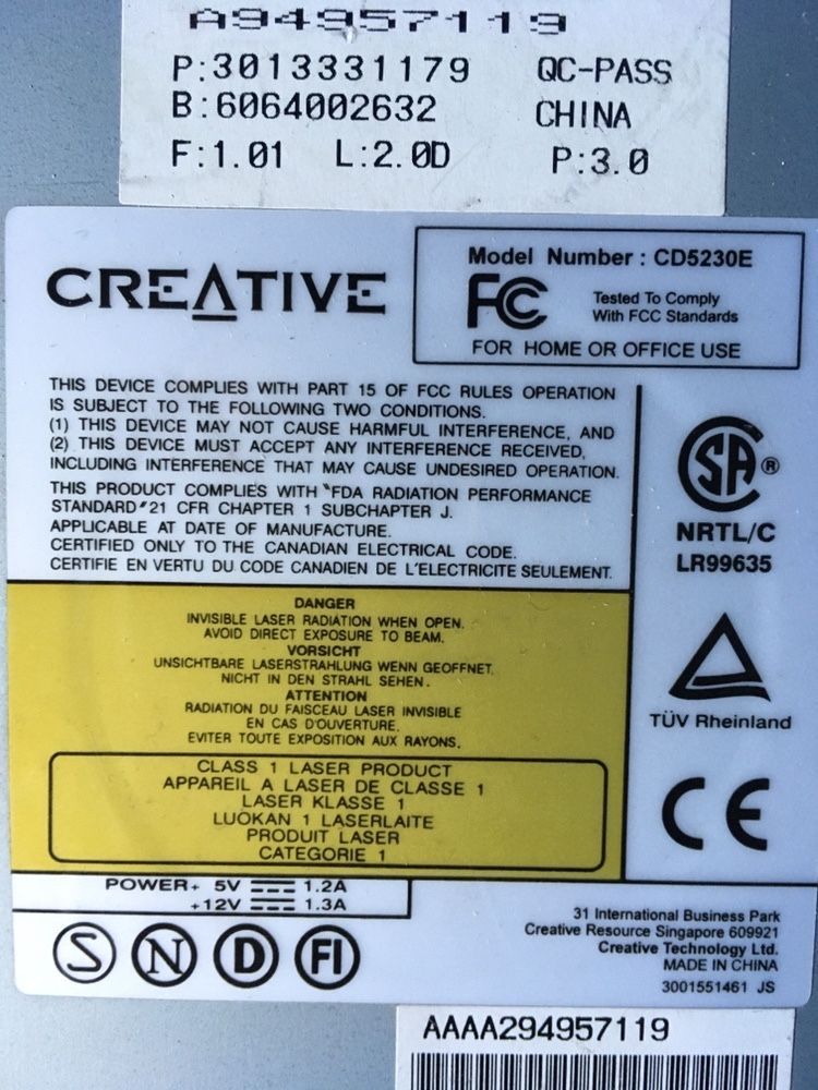 CD-ROM drive CD5230E