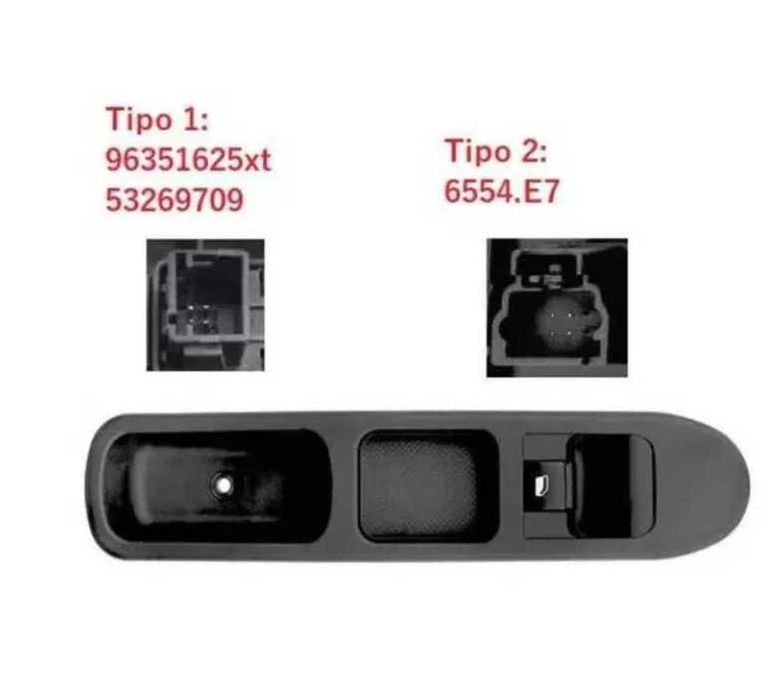 Botão comando vidro Peugeot 307 Novo (3 portas)