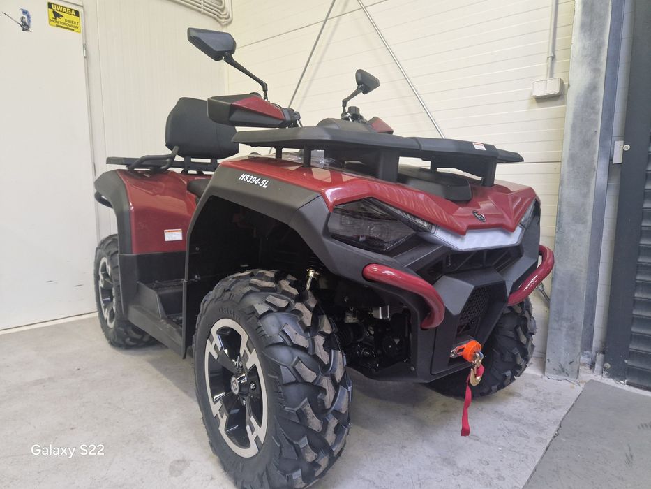 Quad Hisun Guardian 4x4 550 cc Wspomaganie EPS Transport Raty Serwis