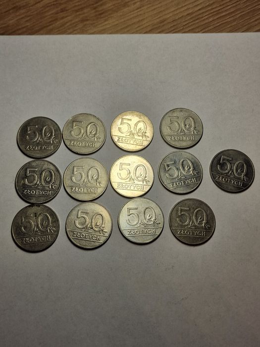 Zestaw monet PRL 50zł