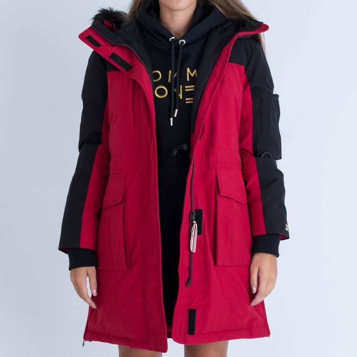 TOMMY HILFIGER parka zimowa tommy icons