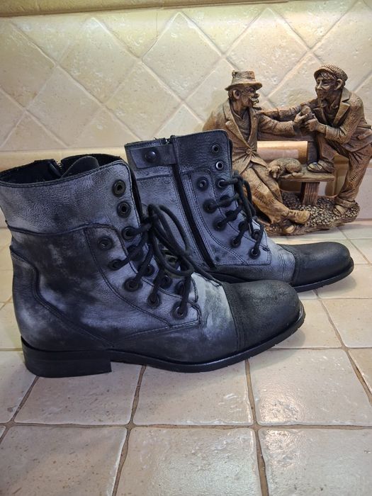 Sztyblety męskie ze skóry