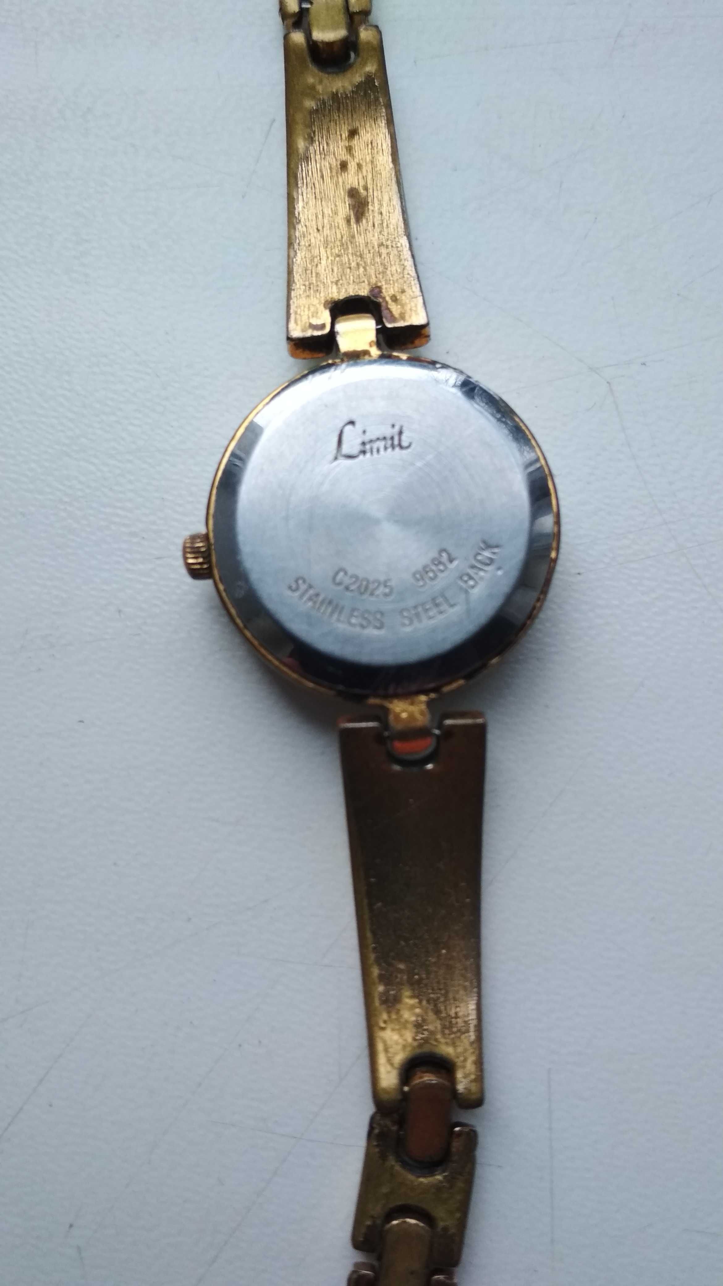 Часы женские наручные годинник винтажные Limit позолоченные