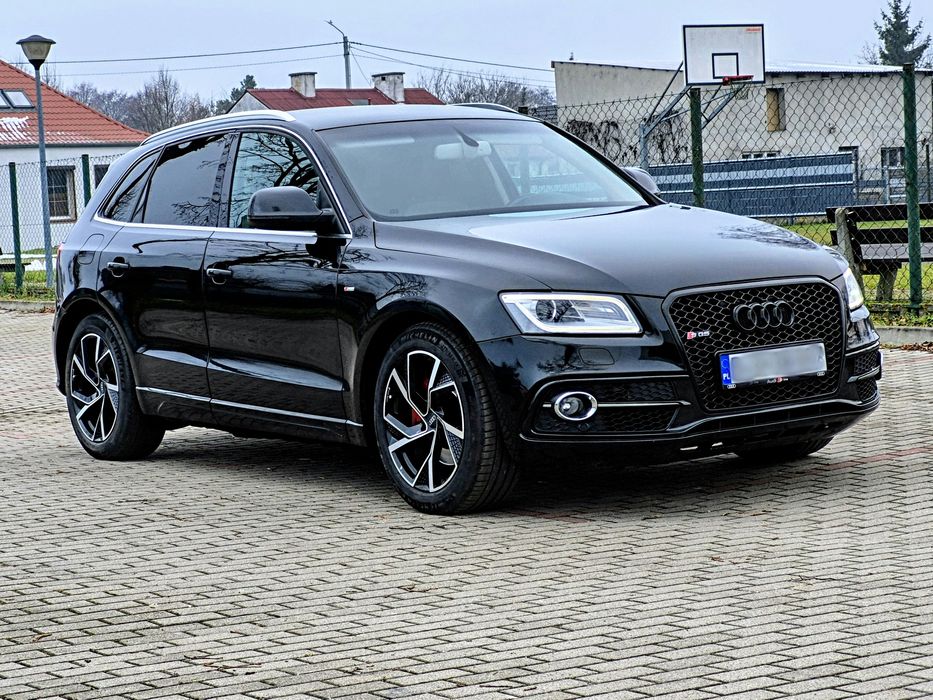 Audi Q5 S-Line 3.0TDI 240KM Quattro#FullLED#ALU19#AUTOMAT#Navi#StanBDB