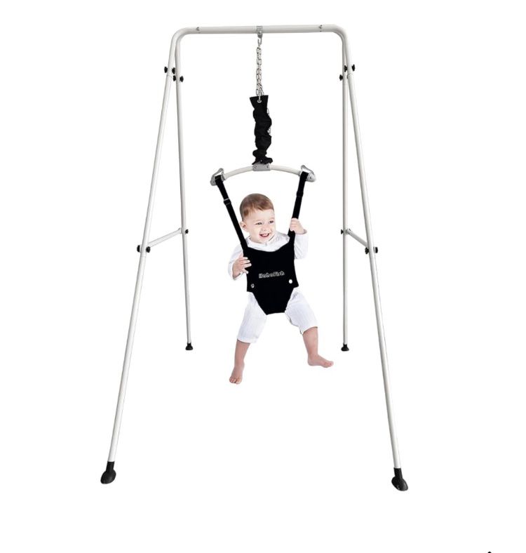 Ponte de Porta com Suporte - (baloiço saltitão para bebé)