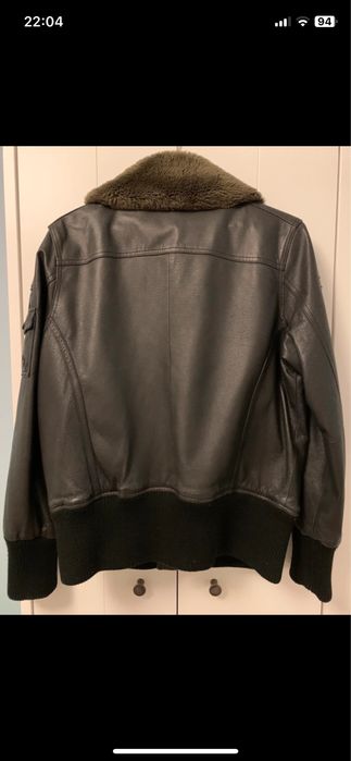 Kurtka skórzana pilotka