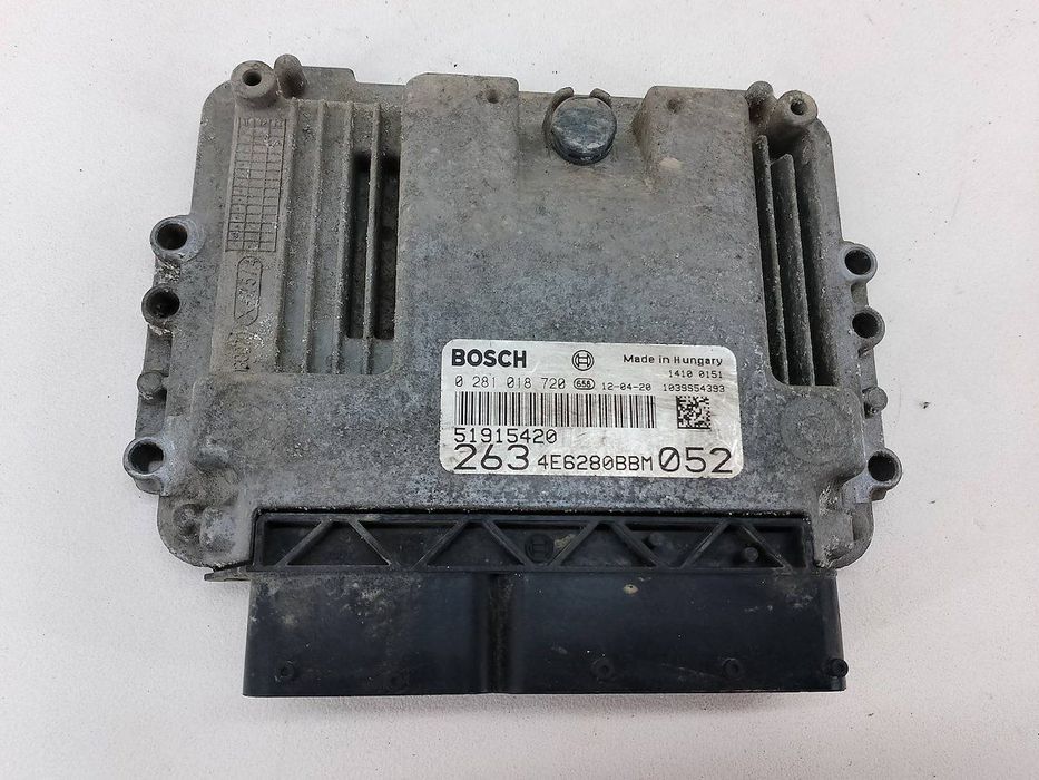 KOMPUTER, STEROWNIK FIAT DOBLO II 51915420  0281018720 1.6 Multijet 16v
