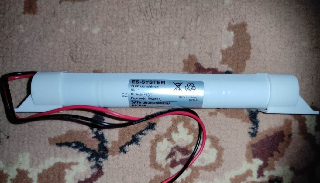 PAKIET akumulator  NiCd HT 1700 mAh 4,8V 4 x SC