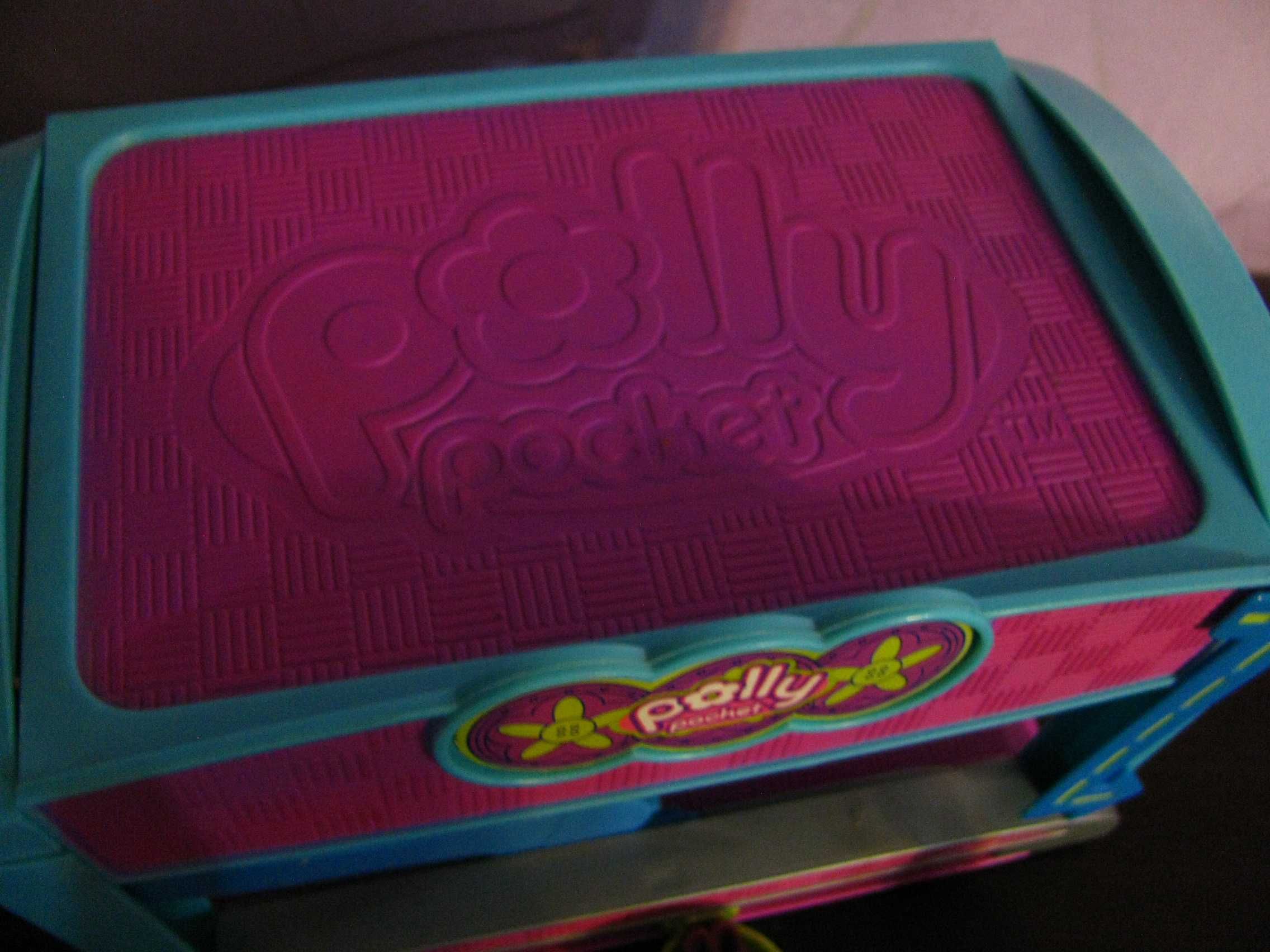 Polly Pocket Magiczny Garaż, Auto, Lalka, Akcesoria