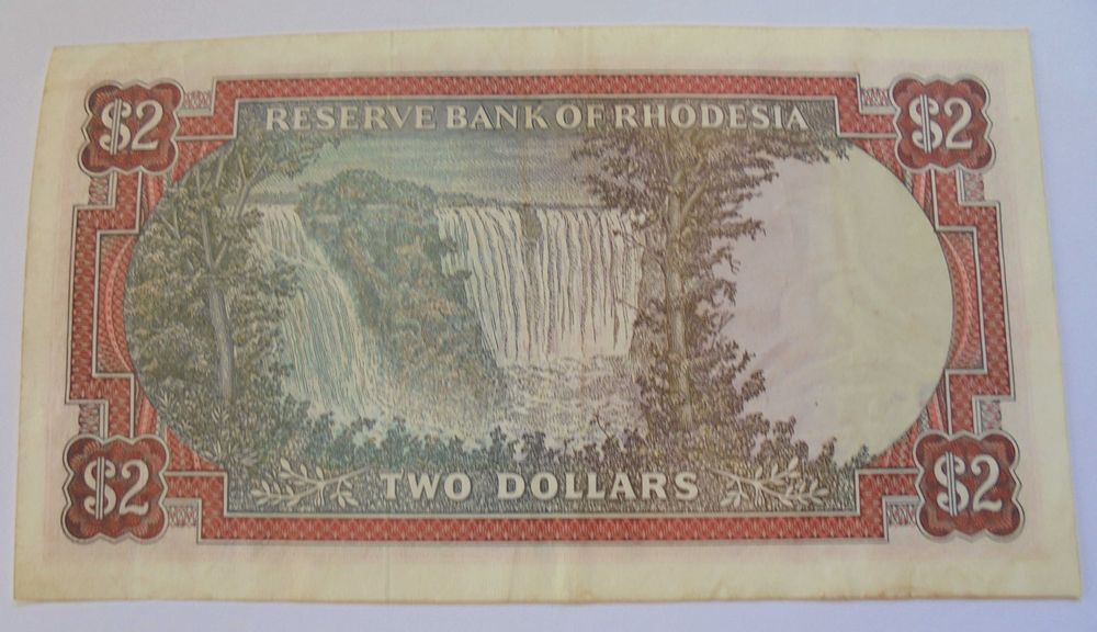 2 Dólares 1979 RODÉSIA MUITO RARA - OPORTUNIDADE