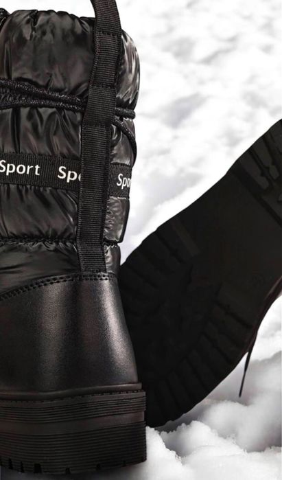 Черевики чоботи дутики дитячі зимові р.33-38