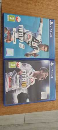 Zestaw gier PS4 FIFA 19 i 18