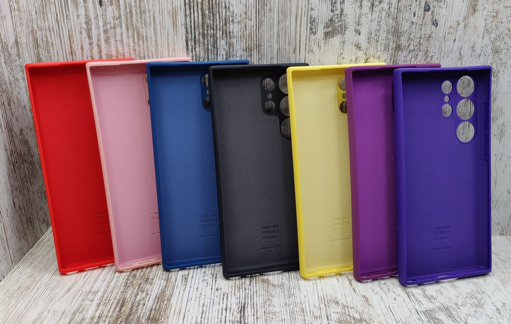 Чехол Silicone Case на Samsung S23 Ultra/ S23 Plus/ S23 Микрофиба