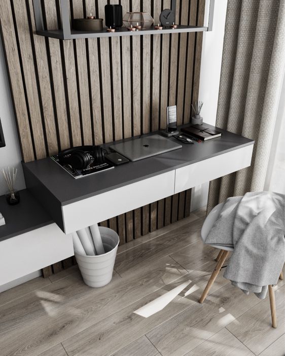 Тумба приліжкова Стіл туалетний підвісний Стол Тумбочка подвесная