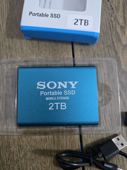 Nowy Dysk przenośny sony ssd 2tb