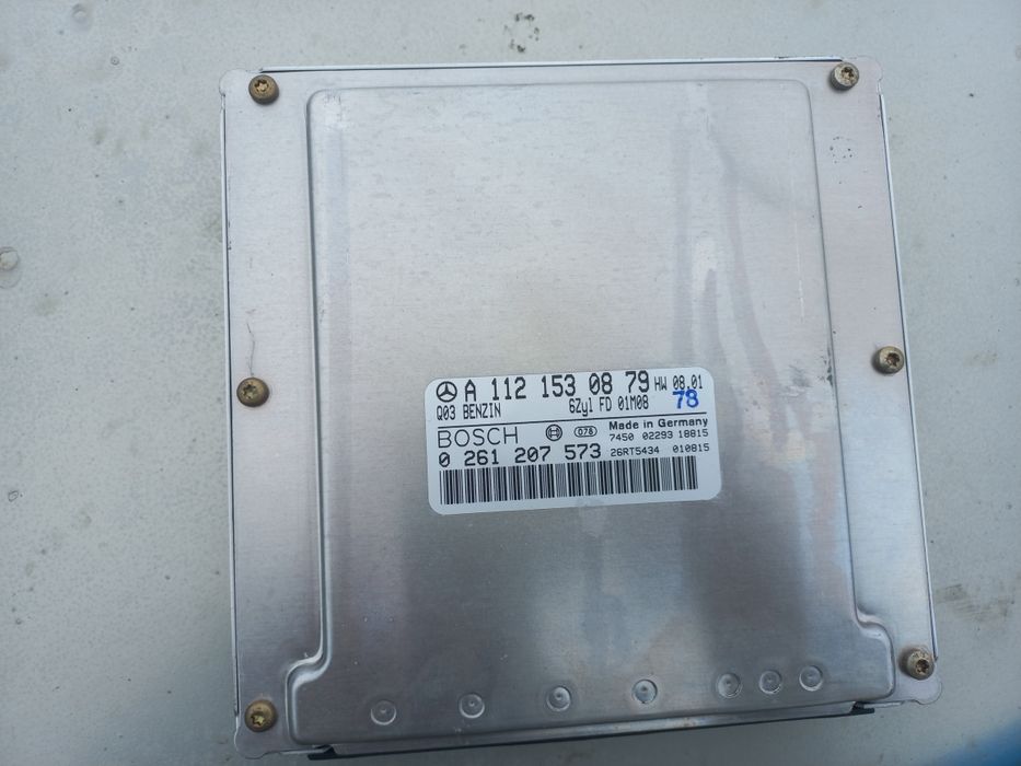 блок управления двигателем эбу ml w163