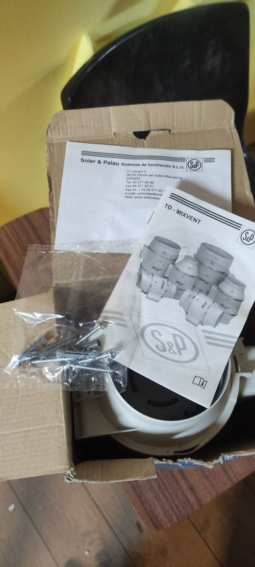 Extrator conduto TD MIXVENT 160/100