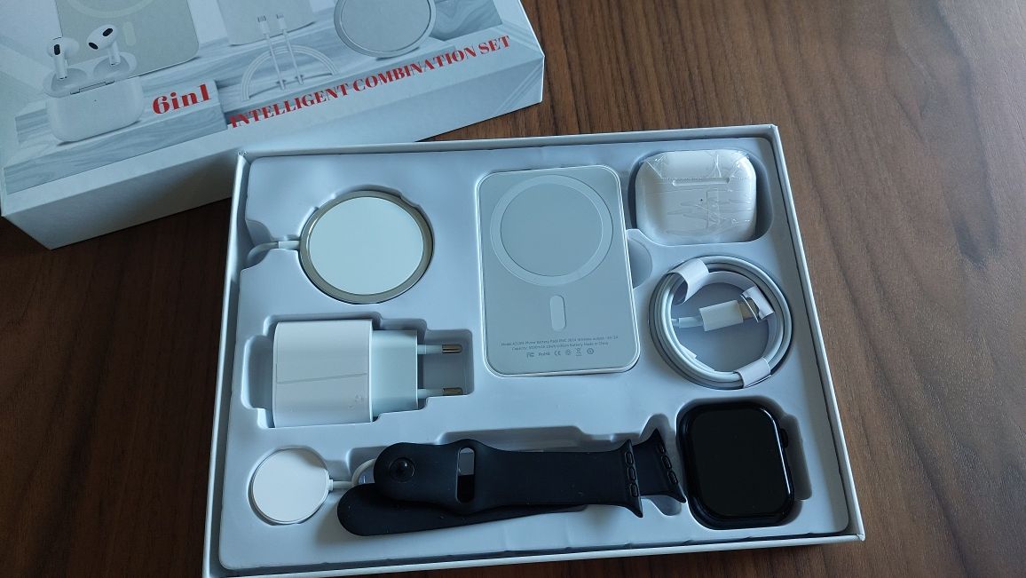 Kit Smartwatch 6 em 1