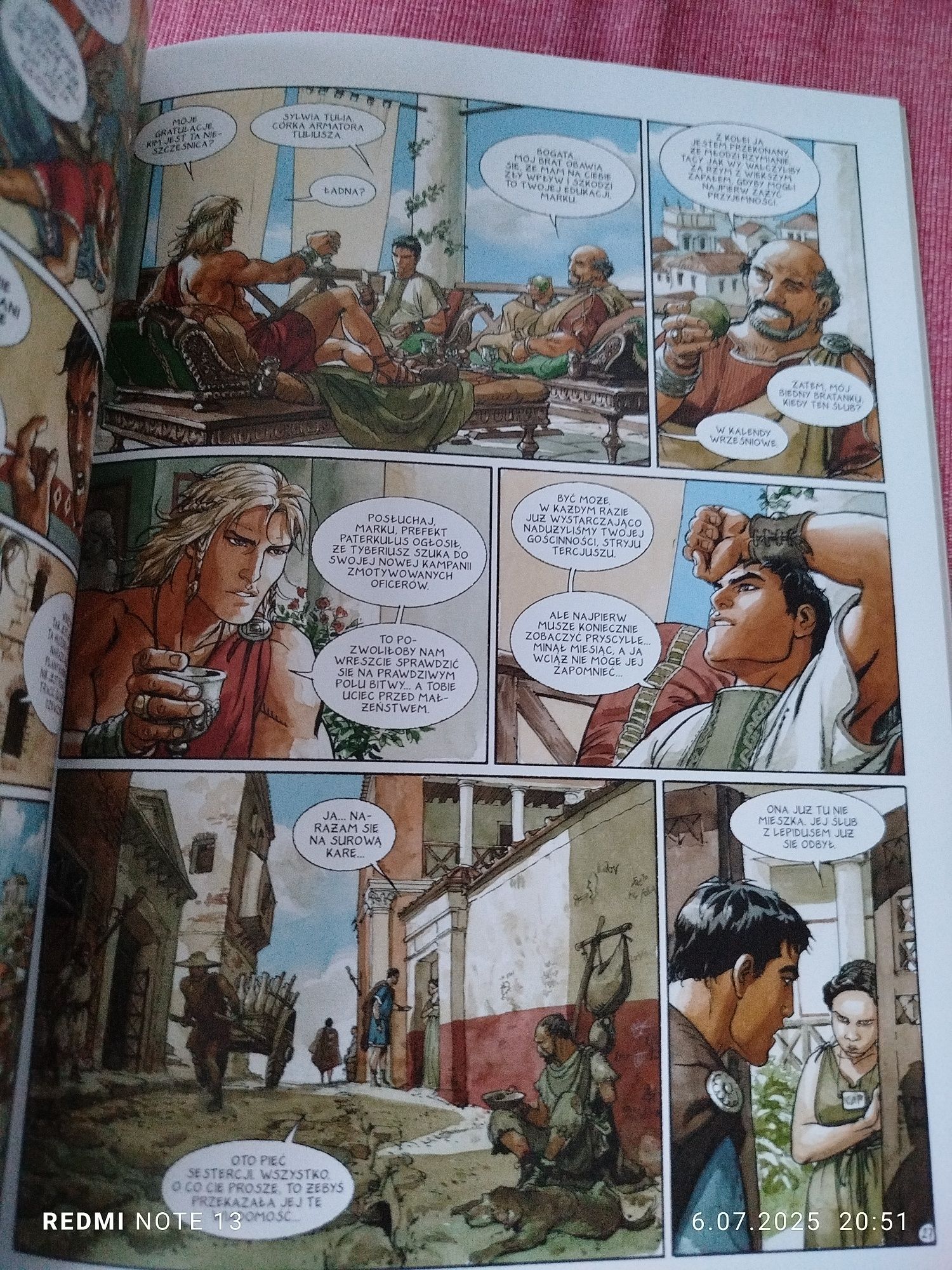 Orły Rzymu t. I-II komiks