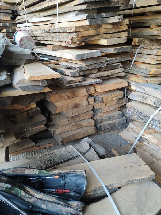 Brusy suszone dąb jesion grubości od 3cm do 10 cm do 5m