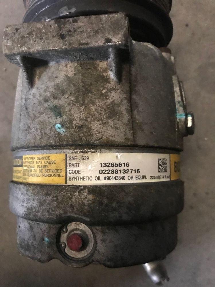 Compressor de AC Opel Vectra C Zafira 1.9 CDTI Ref: