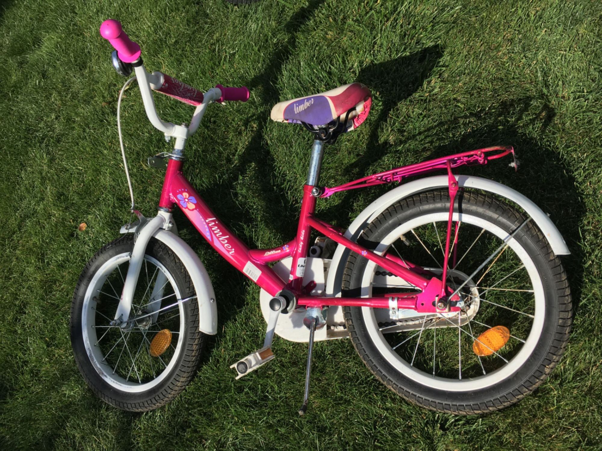 Rower dziecięcy 16" LIMBER GIRL różowy R23 ROMET
