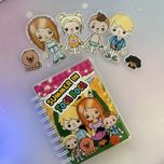 Mini album na rzepy toca boca lato, labubu, avatar, gry na rzepy