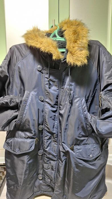 Парка аляска куртка Alpha Industries N-3B оригинльная