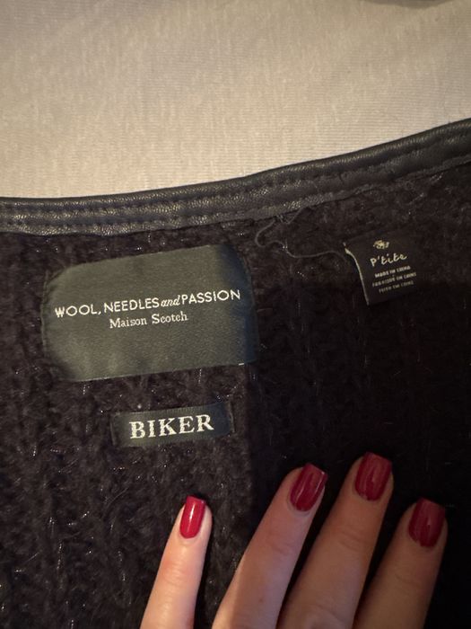 Шерстяная кофта maison skotch chanel gucci