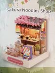 Sakura Noodles Shop domek DIY do składania book nook