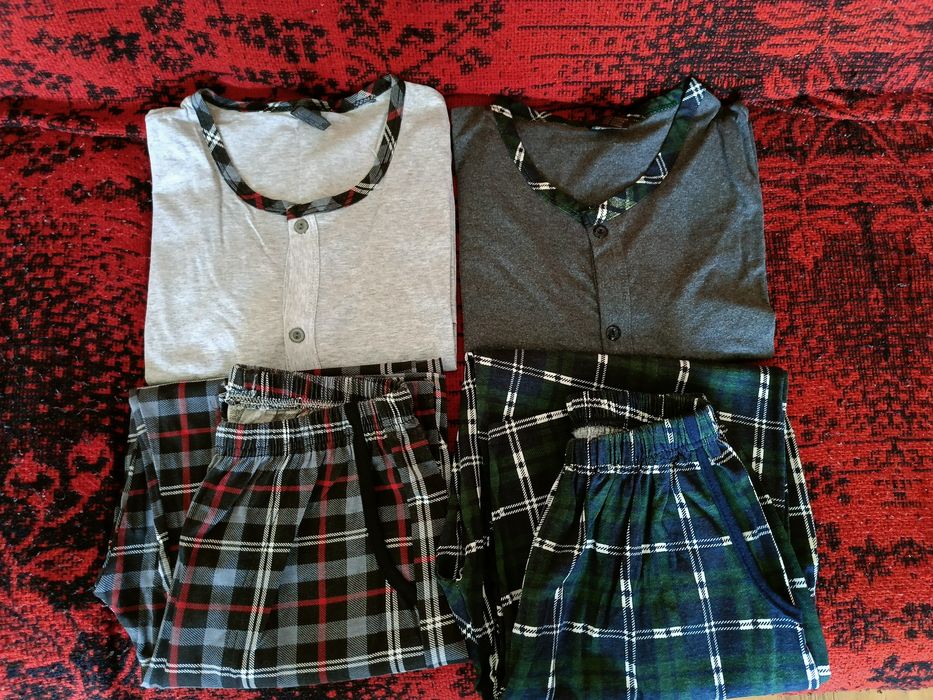 Piżamy męskie bawełniane