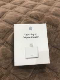 Переходник Lightning to 30-pin Apple MD823 оригинал