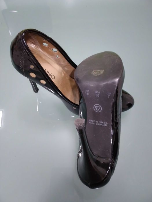 Sapatos em verniz Via Uno preto 37 / 38