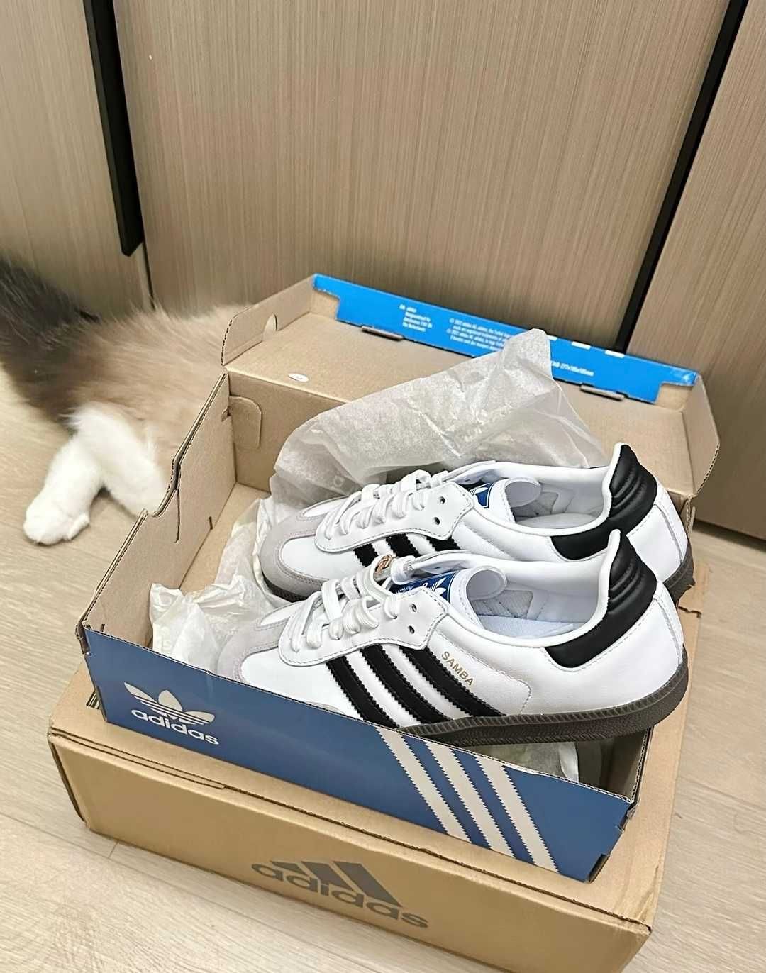 *NoweAdidasSambaOGwhiteButy*Moda.39