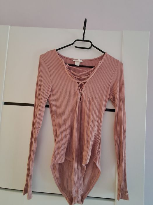 Body różowe prążkowane