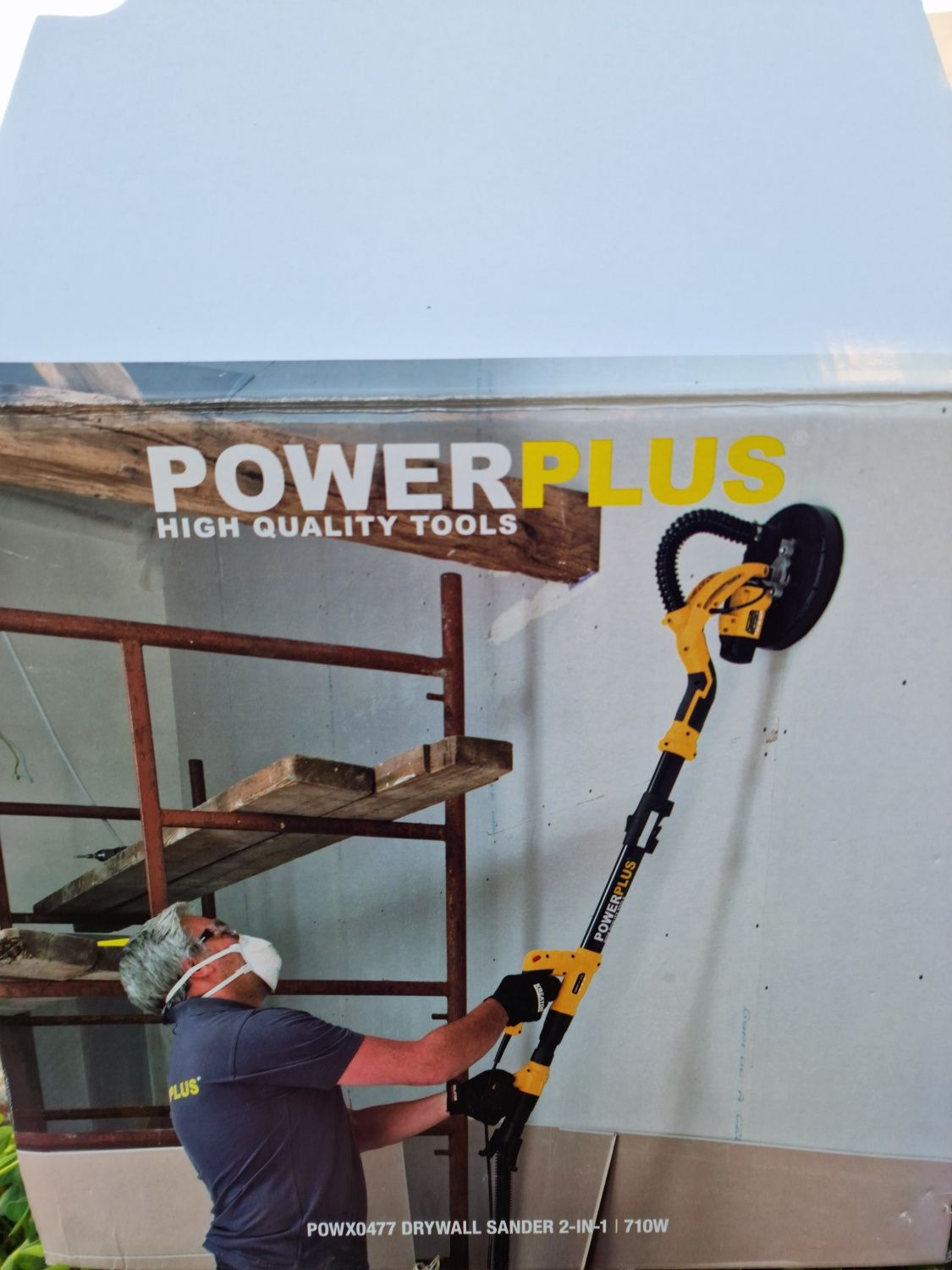 Lixadora de parede powerplus