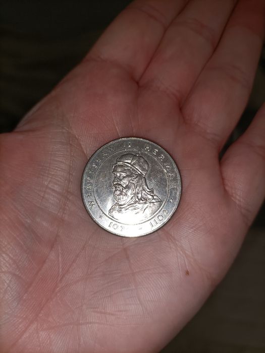 Moneta pamiątkowa kolekcjonerska vintage PRL