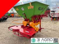 Rozsiewacz sadowniczy 300- 400- 600kg przystawka na taśmę do wapnaRATY