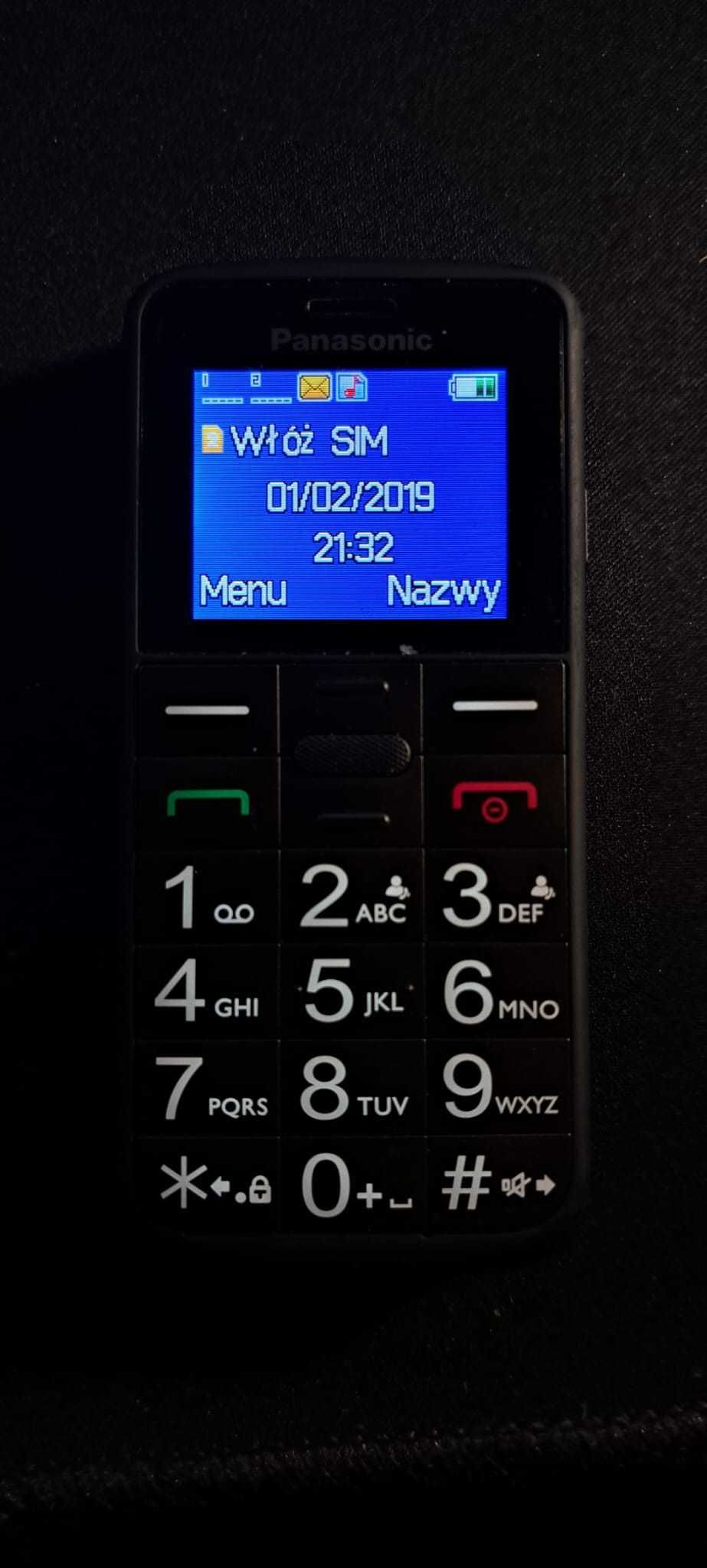 Telefon komórkowy Panasonic KX-TU110 EXB