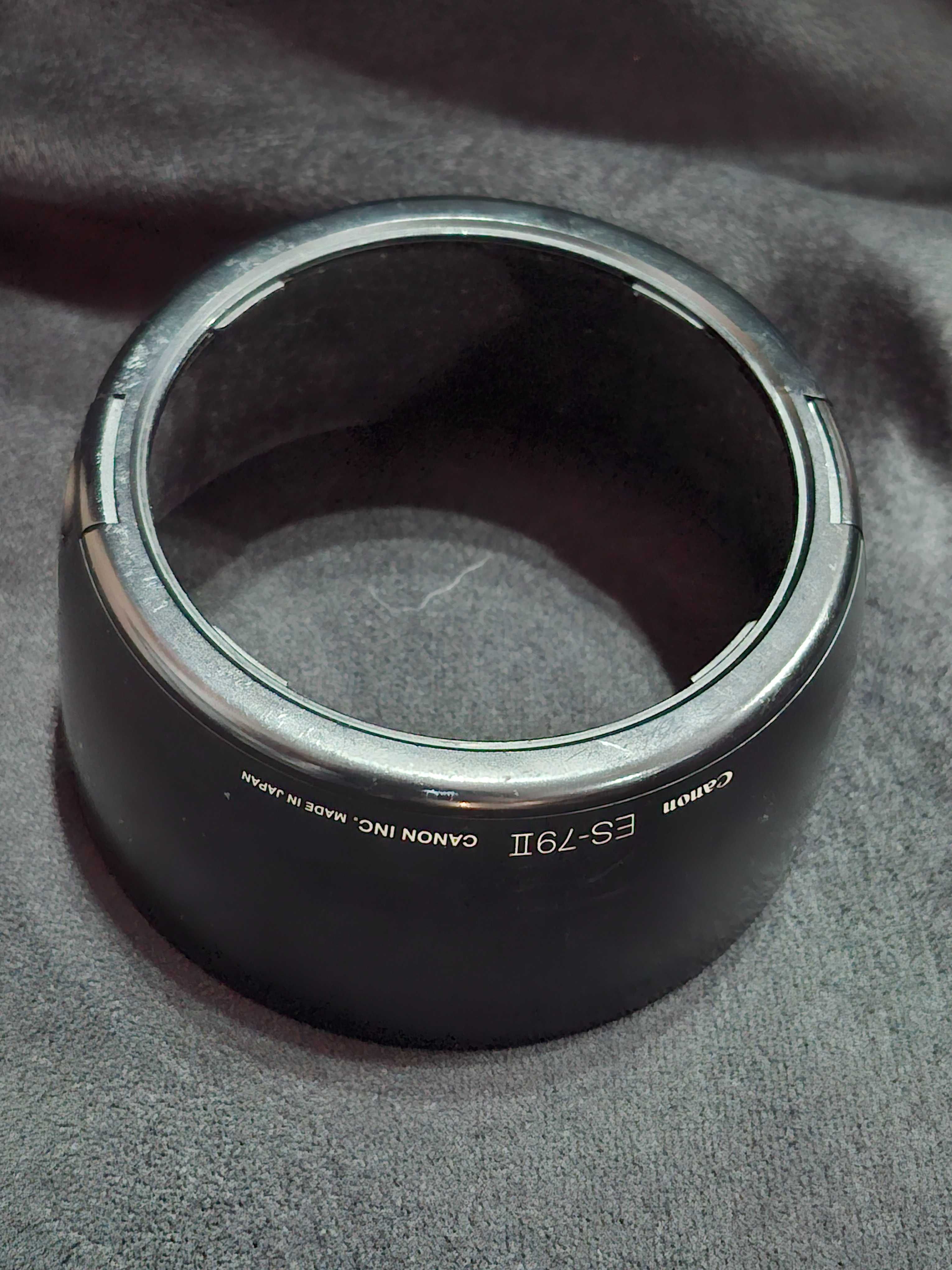 ZADBANY Obiektyw Canon LENS EF 85mm 1:1.2 L II USM + osłona ES-79 II