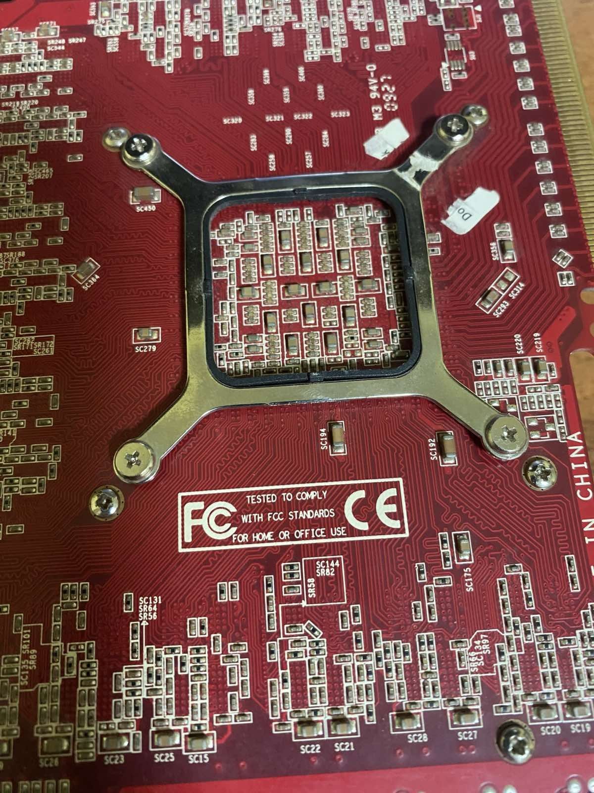 Відеокарта GTX 275 GS обслужена