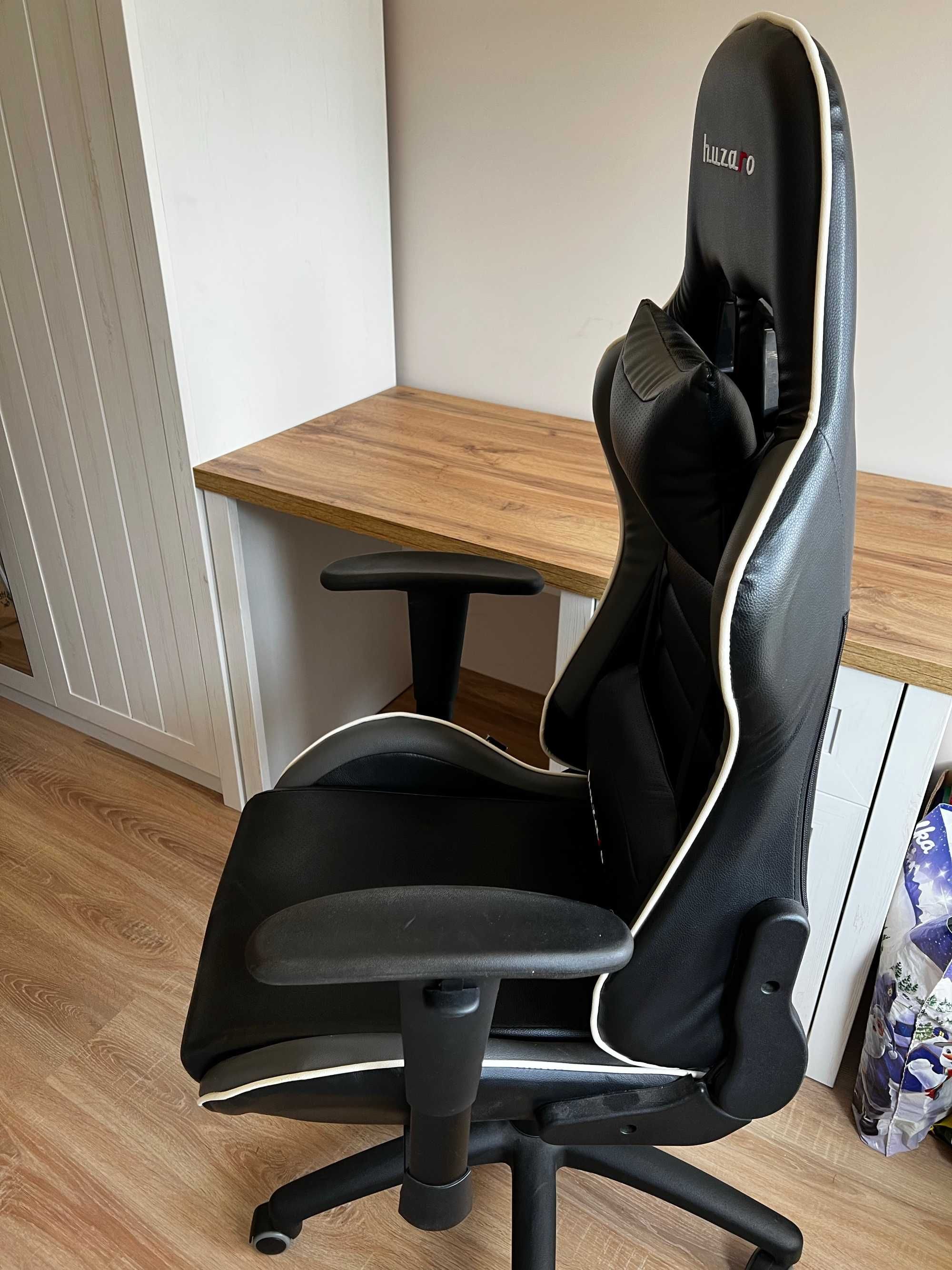 Fotel gamingowy Huzaro Force 6.0 Grey JAK NOWY fotel dla gracza