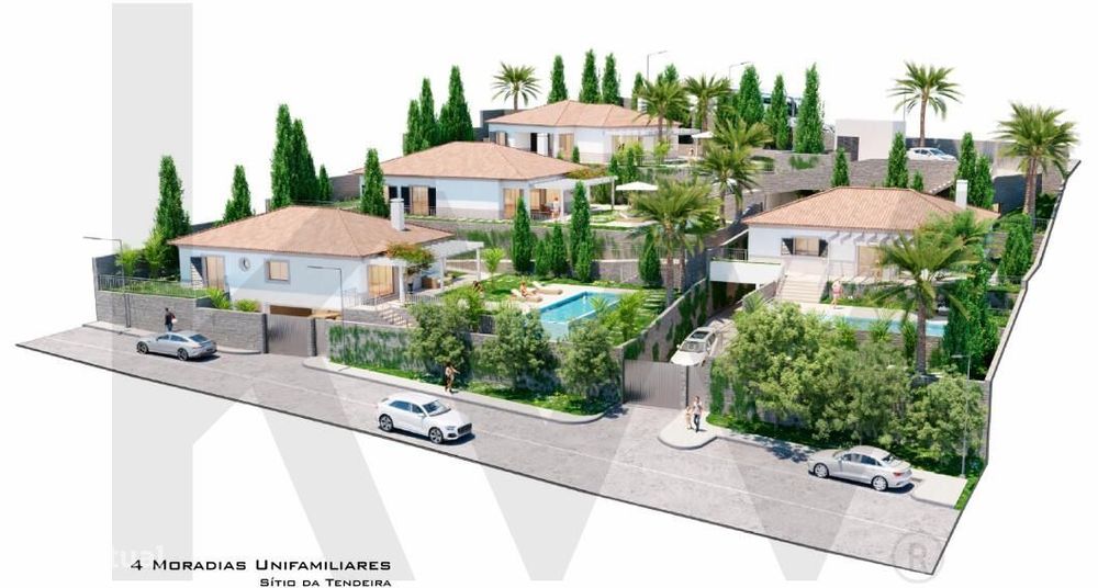 Casa nova T3 com piscina, térrea, com 3 wc, em local tranquilo, com um