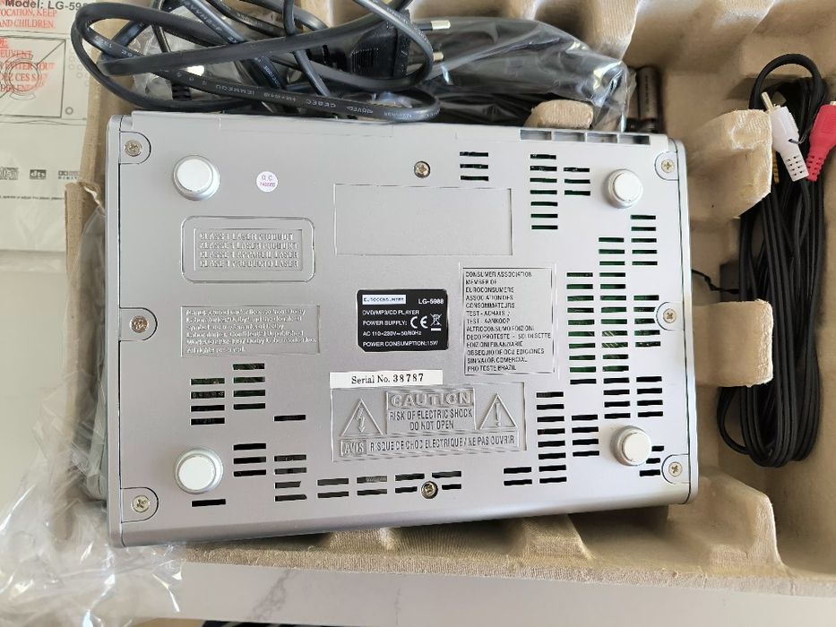 Leitor CD DVD MP3 marca LG