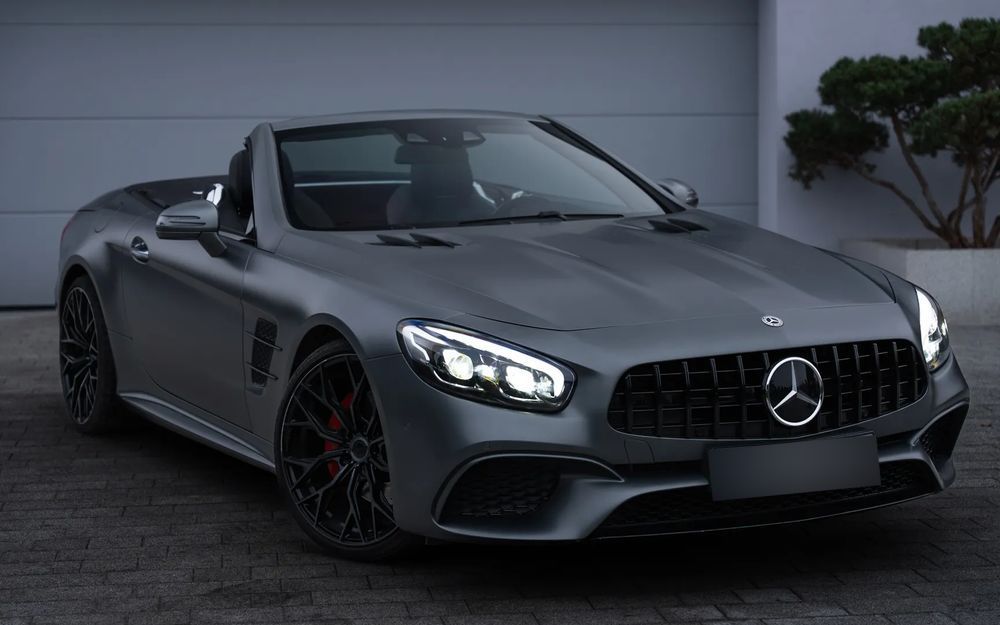 Mercedes-Benz SL Piękny Mercedes SL Kabriolet z twardym dachem i małym przebiegiem !!