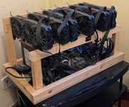 Mining RIG 6x GTX 1070 8GB
